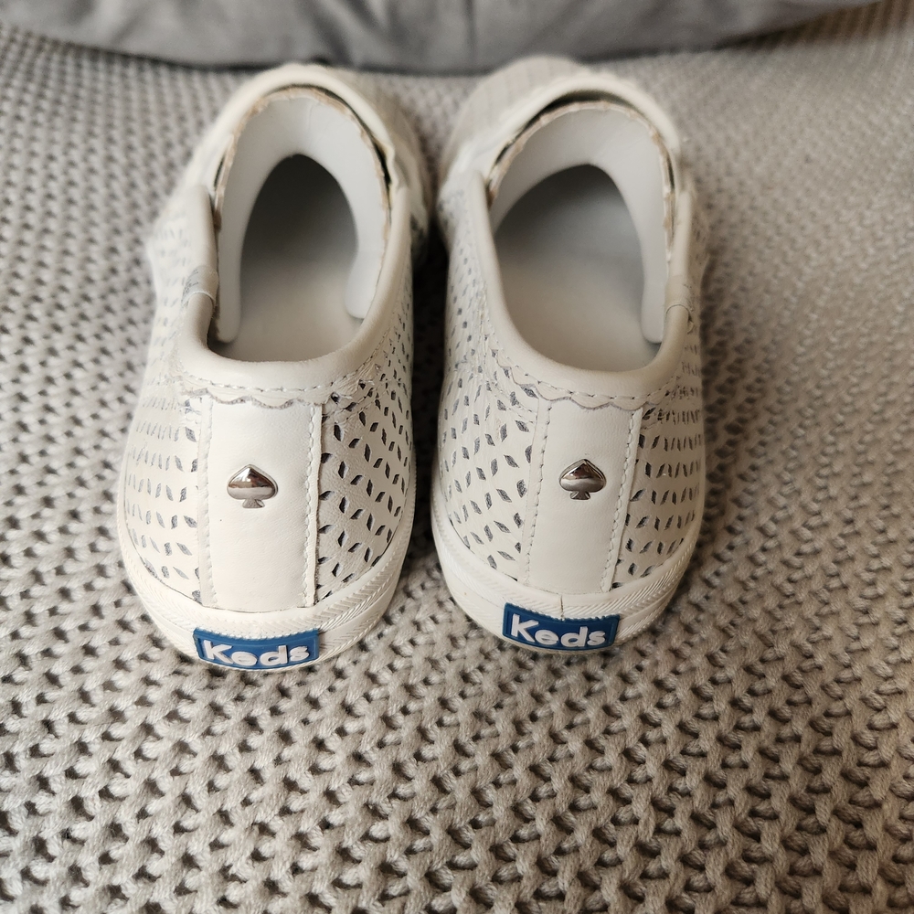 Kate Spade x Keds Women's White Slip-On Sneakers - Picture 4 of 7